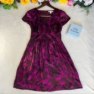 Banana Republic Purple and Black Dress